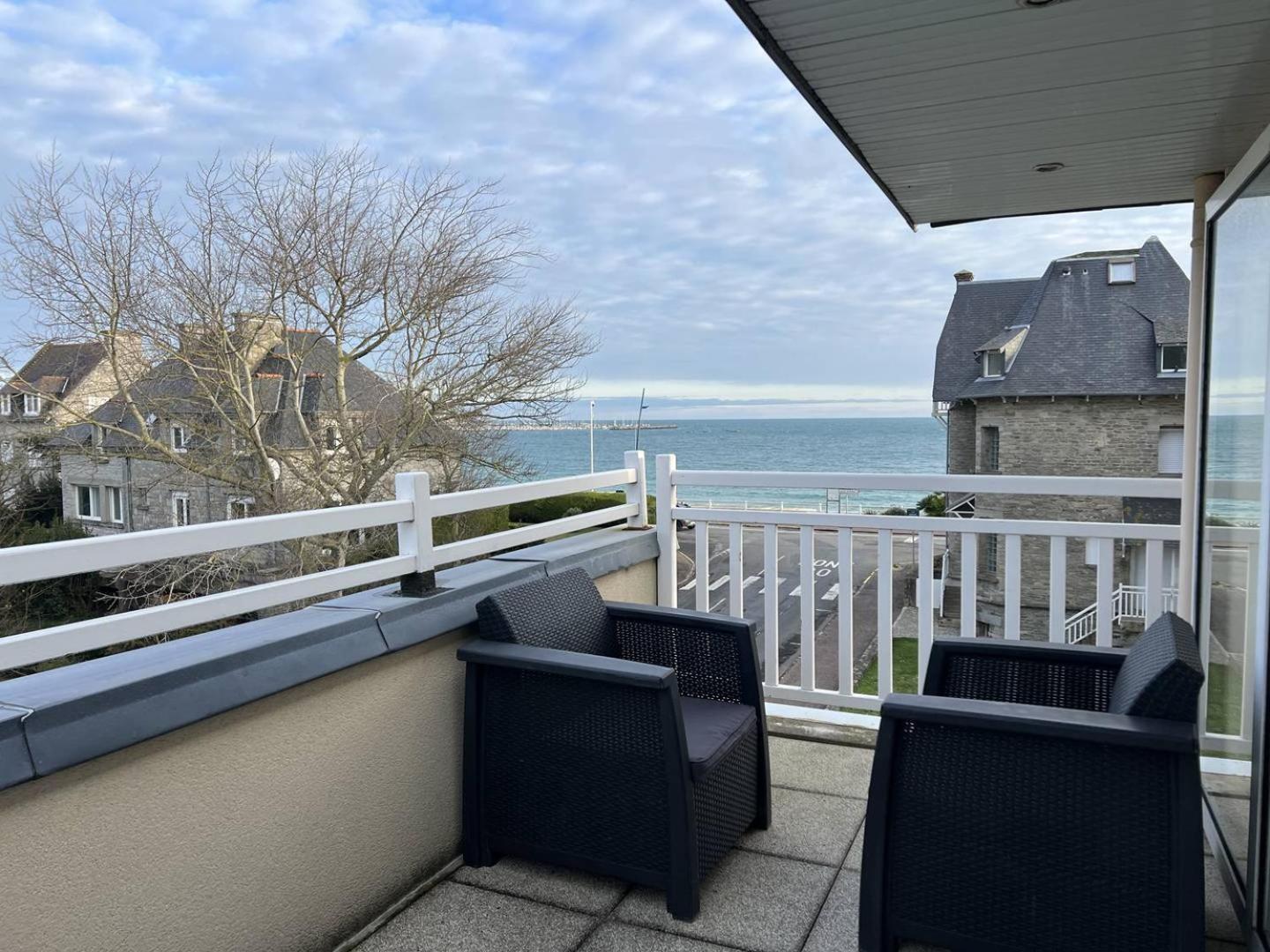 390 Appartement 3 Chambres Avec Vue Sur La Grande Plage De Saint-Cast La Garde  Εξωτερικό φωτογραφία